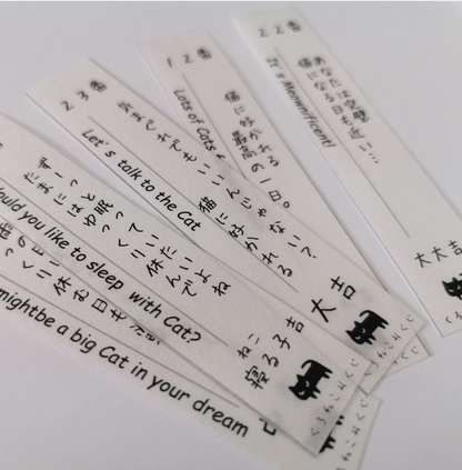 Cat fortune (set of 3)