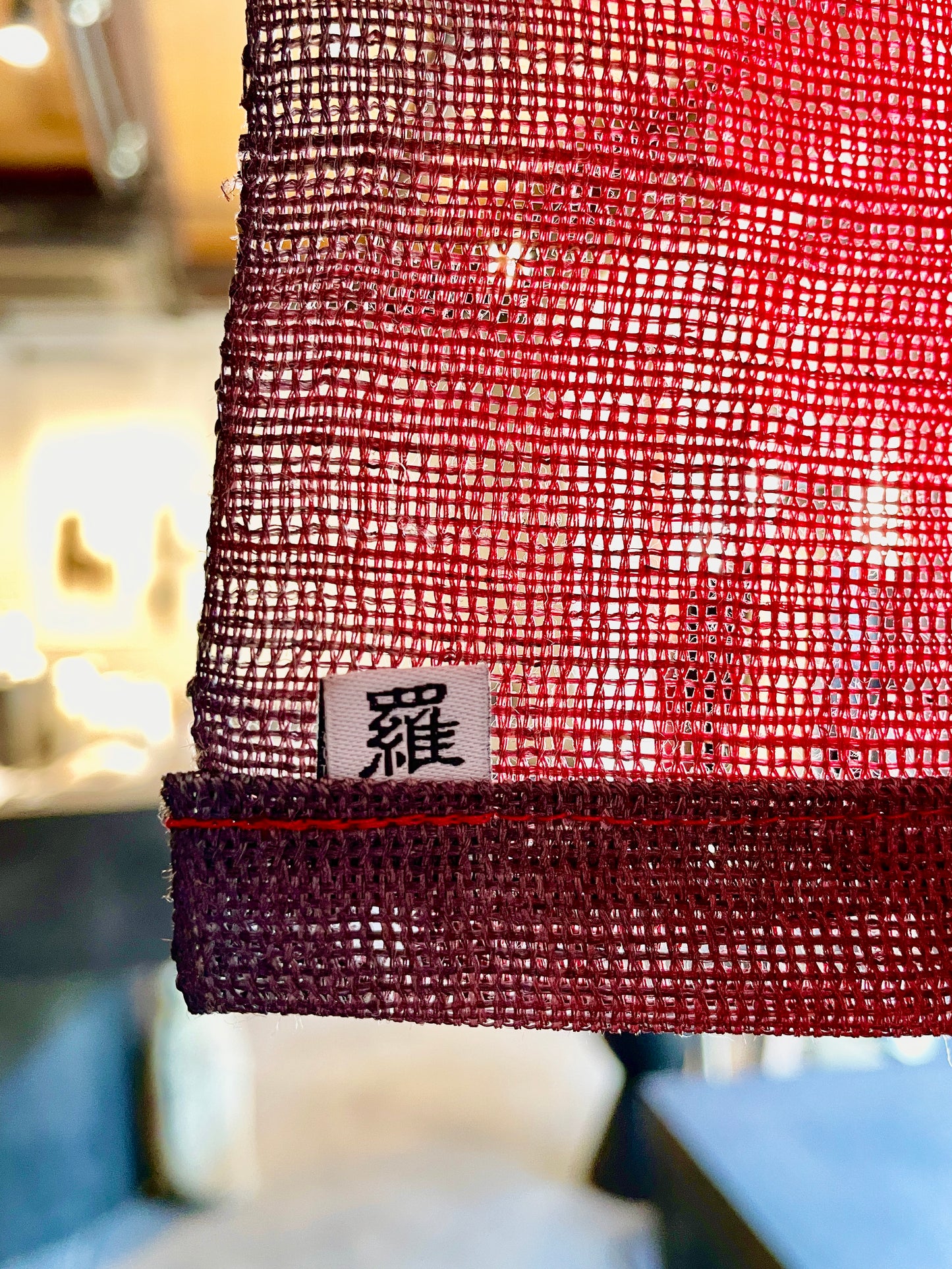 暖簾　Red and navyBlue