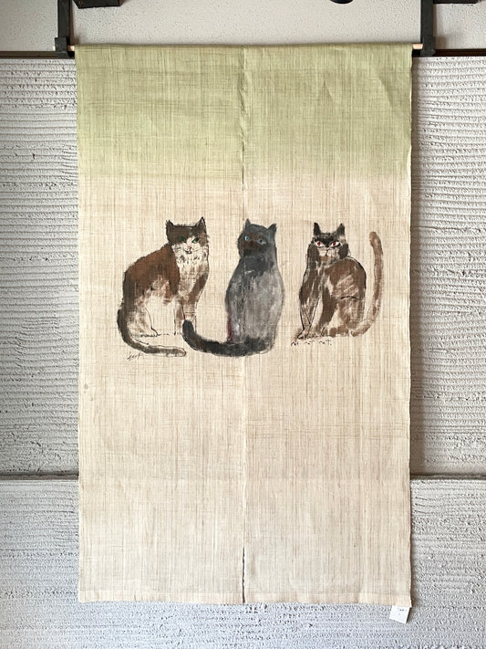 暖簾　CatCatCat